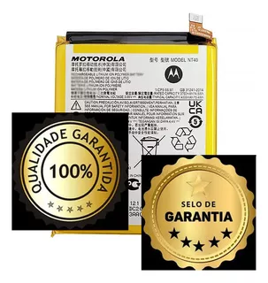 Kit Bat.ria Motorola Moto E20 Nt40 Nova Original Imediata