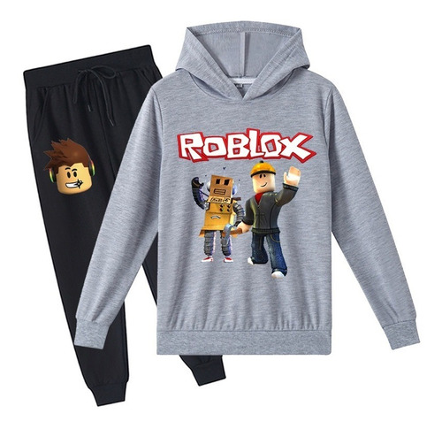 Sudadera Roblox Niños Capucha Y Pantalones