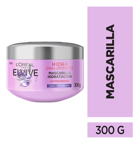 Mascarilla Elvive Hidra Hialuronico X 300ml