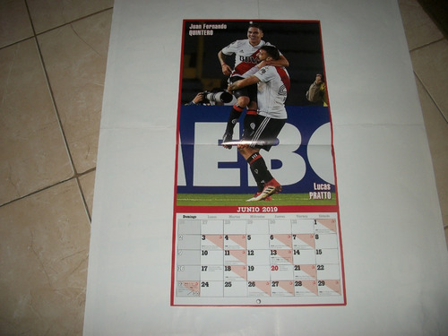 River Calendario 2019 Campeon Libertadores 2018 Vs. Boca (Usado)