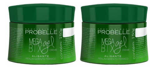 Botox Capilar Probelle 150g Mega Botox Gel - Kit Com 2un