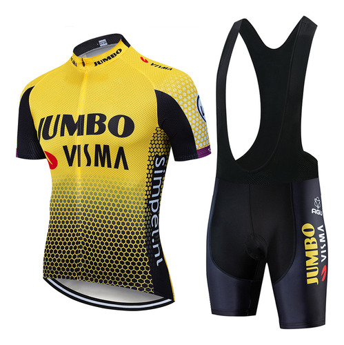 Traje De Ciclismo Jumbo Visma Team Edition, Traje De Verano