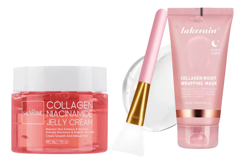 Mascarilla Facial Kit Nocturno Colágeno Antiedad 125g