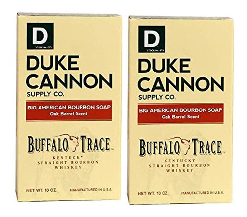 Duke Cannon Bourbon Jabón Para Hombre, 10oz Buffalo Trace