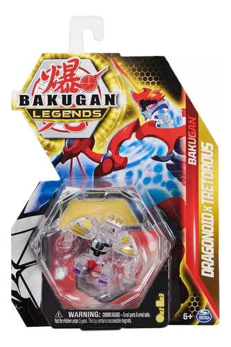 Bakugan Legends Dragonoid X Tretorous, Bakutore Transparente