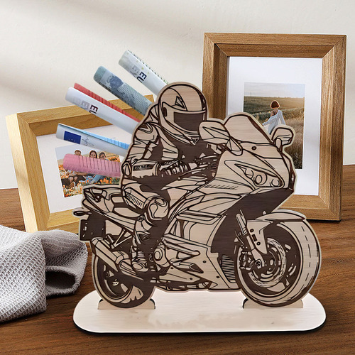 Ay Regalo De Madera En Forma De U Para Bicicleta