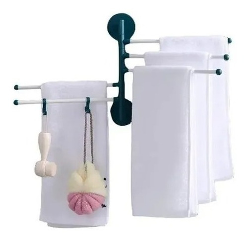 Organizador De Toallas Colgador De Baño Toallero