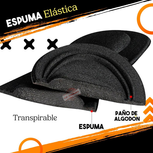 Imagen 6 de 9 de Plantilla Espuma Viscoelastica Transpirable Deportiva 8720