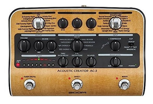 Zoom Ac3 Guitarra Acustica Creador