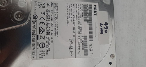 Disco Duro Hgst Sata 1 Tb 3.5