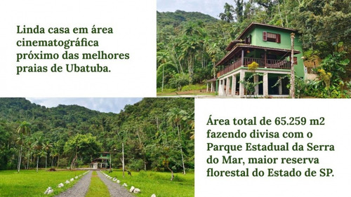 Imagem 1 de 15 de Chácara Venda Ubatuba - Sp - Bairro Cambuca - 2632
