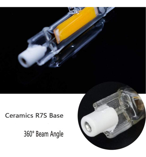 Kimroo 15 W 118 Mm Led Bombs R7 (2 Paquetes) 150 W Halógeno