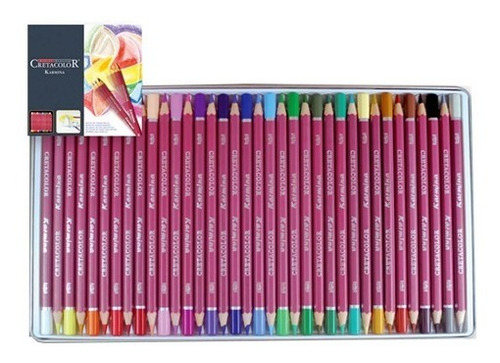 Colores Profesionales Karmina Cretacolor Estuche Con 36 Pz.