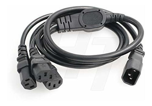 Cable Divisor De Alimentación Htcable Ups Pdu Computer Pc C1