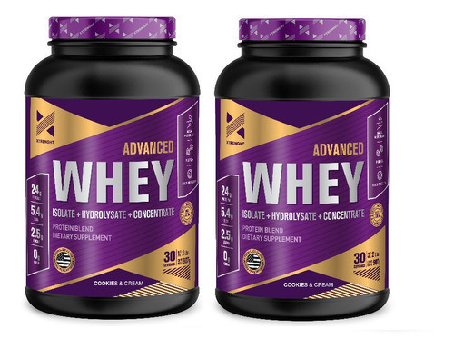 Combo 2 Unidades Advance Whey Protein Xtrenght