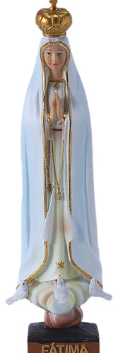 Estatua Católica Resina Figurina Recolección Virgen Virgen