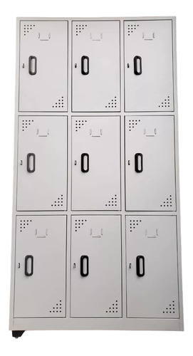 Locker Metalico 9 Puestos 