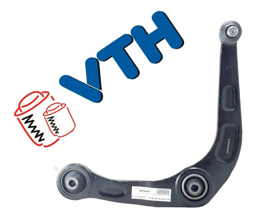 Imagen 2 de 3 de Parrilla Peugeot 206 // 207 C/rot (fundicion) Vth