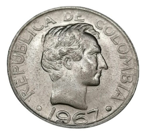 Colombia Moneda 20 Centavos 1967