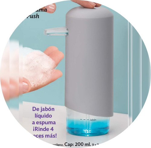 Dispensador De Jabón Push Deco Elegance Para Tocador