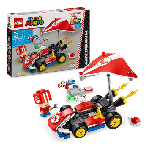Lego Super Mario Karttm: número padrão de peças de kart 174