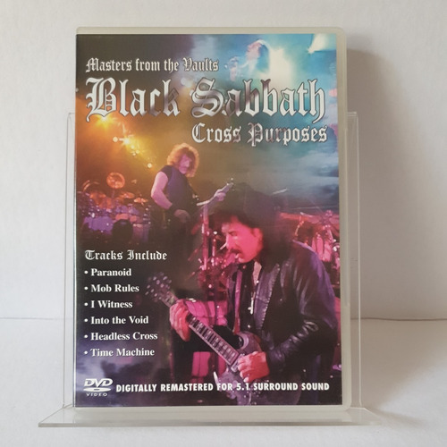Dvd Black Sabath - Cross Purposes Importado Da Alemanha 
