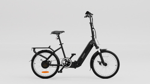 Bicicleta Electrica Plegable Qüint Negra