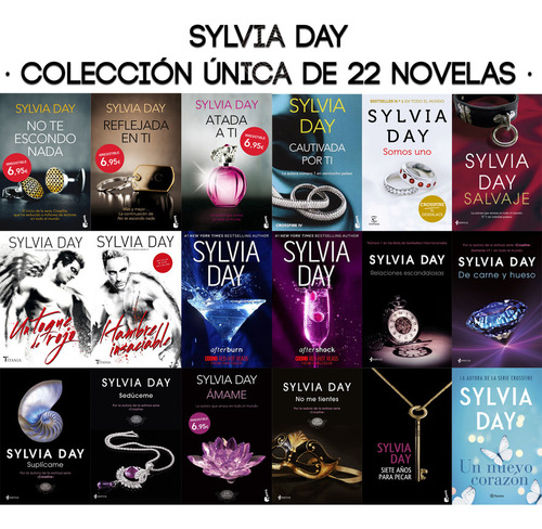 Sylvia Day - Colección Única De 22 Novelas