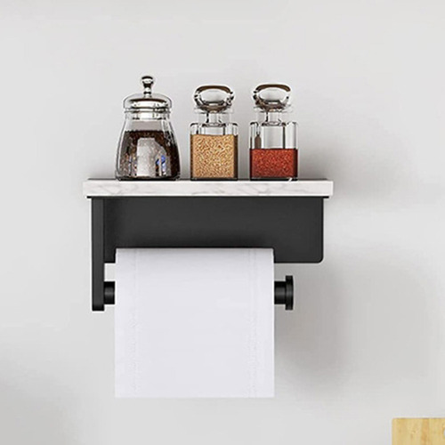 Soporte De Papel Higiénico De Mármol Para Toallero