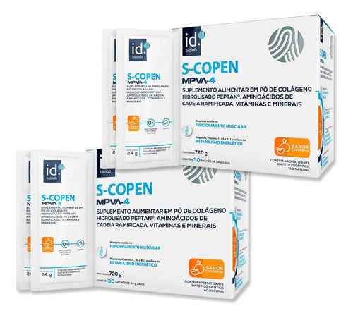 S-copen Mpva-4 -kit C/2 Caixas C/30 Sachês De 24g Cada Caixa