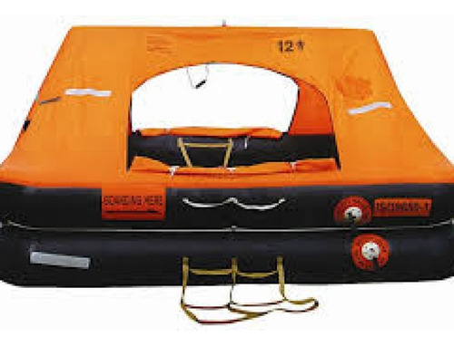 Balza Salvavidas Liferaft 12 Personas Autoinflable