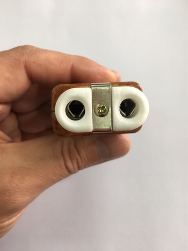 Imagen 2 de 5 de Conector Cerámica Plancha Baquelita