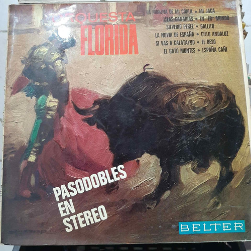 Vinilo Orquesta Florida Pasodobles En Estereo Es1