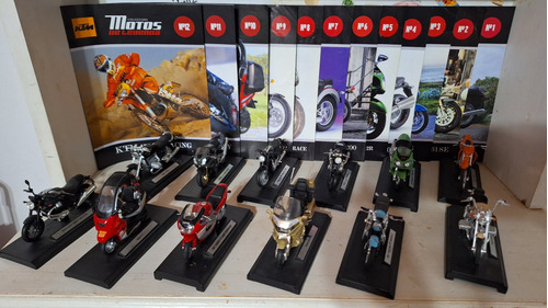 Coleccion De  Motos De Leyendas Clarín 12 En Total 