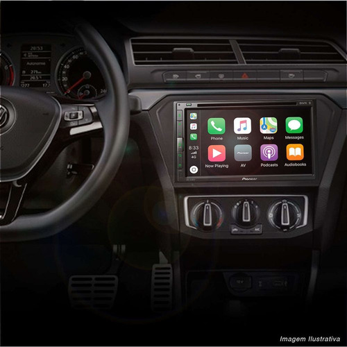 Imagem 2 de 10 de Central Pioneer Avh-z5280tv Gps Dvd Completa Tucson 05 A 13