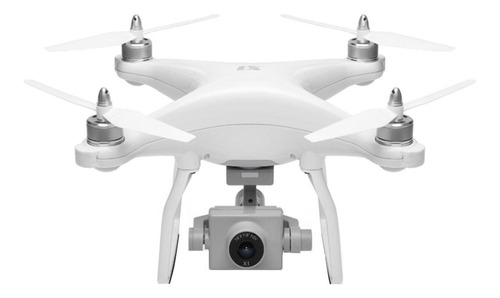 Drone WLtoys XK X1 com câmera HD branco 1 bateria