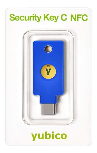 Imagen 5 de 5 de Security C Key Nfc Usb-c Llave Seguridad Yubikey Fido2 U2f!