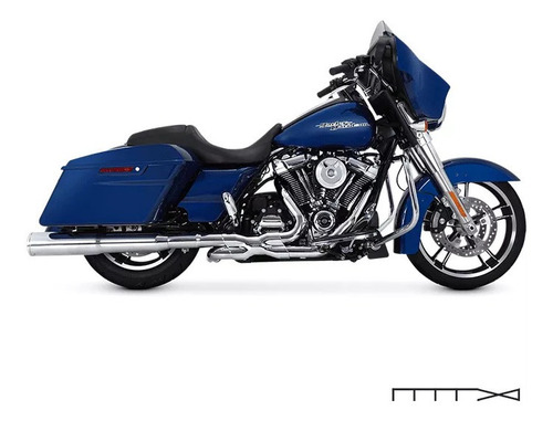 Sistema De Curvas Vance & Hines Cromado - Touring M8 17-2022