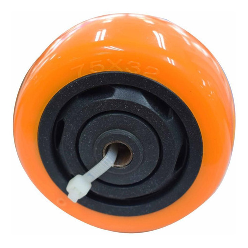 Rueda Individual Naranja 75mm 100kg (rodachines 3) (ht80028)