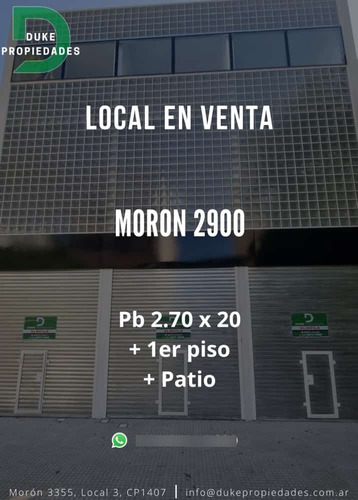 Se Vende Amplio Local En Zona Comercial Flores.