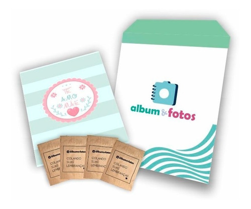 Álbum De Fotos Lembrança Personalizado Dia Das Mães