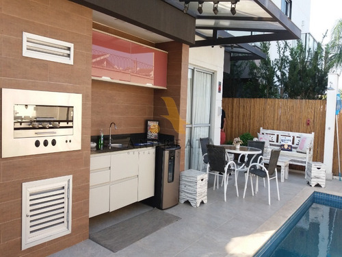 Imagem 30 de 30 de Venda-concetto Nero - Casa Triplex, 408m² Decorada, 4 Suites, Piscina, Espaço Gourmet, Dependências. Excelente Infra No Condomínio. Agende Visita. - Sqa1543i - 34416435