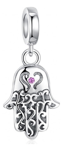 Charm 100% Auténtica Plata 925 Mano De Fátima Espiritual