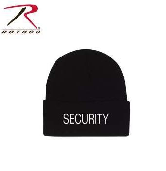 Gorro Tejido De Abrigo Rothco Bordado Security