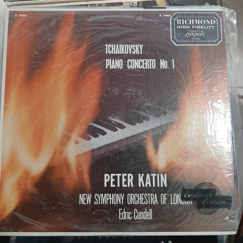 Vinilo Peter Katin Tchaikovsky Piano Concerto Nº 1 Cl2