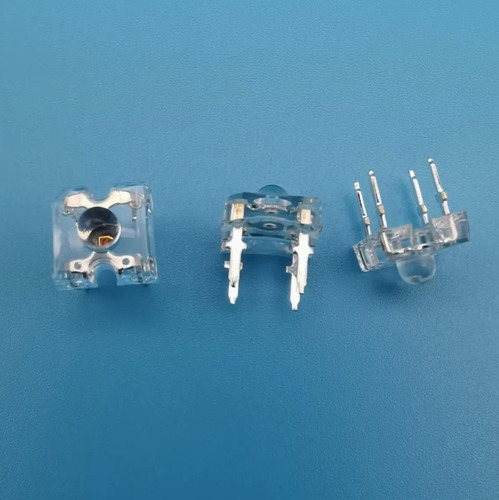 10 X Led 3mm Piraña 80 Grados Ultra Brillante Blanco