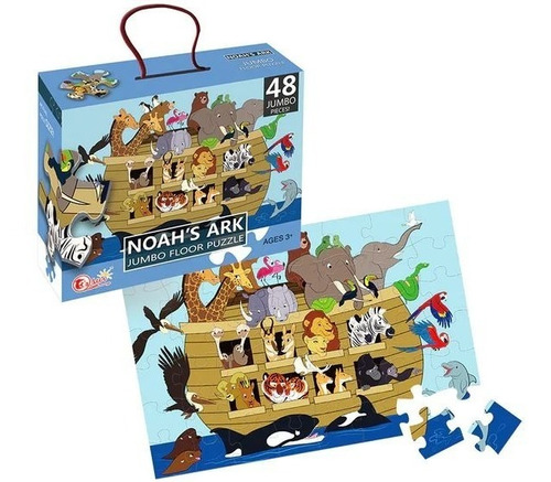 Puzzle Arca De Noé 48 Piezas Jumbo