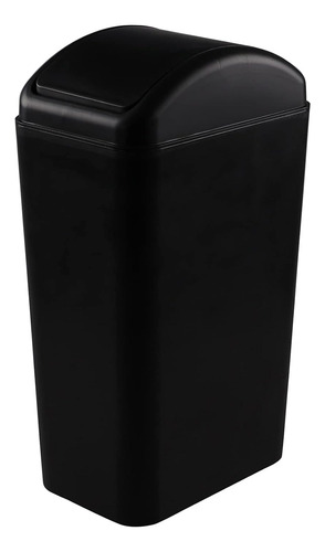 Morcte Cubo De Basura De Plástico Con Tapa Giratoria, Cubo D