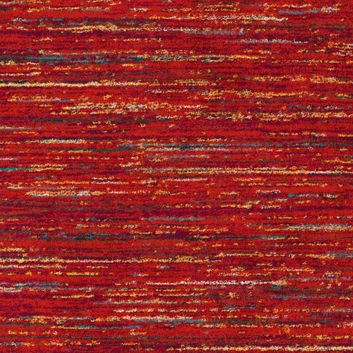 Alfombra Shaggy Sherpa Colores 160c230 Cm Rojo Diseño De La Tela Polipropileno
