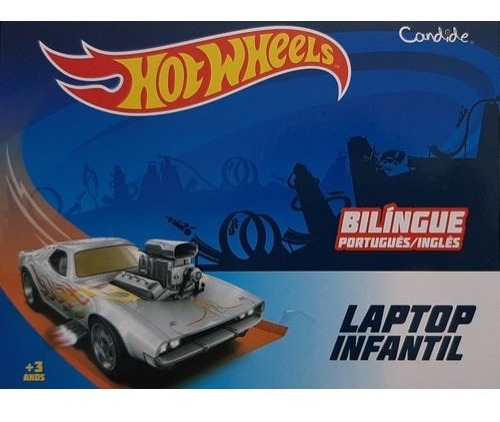Imagem 4 de 7 de Laptop Infantil Atividades Bilíngue Hot Wheels Candide